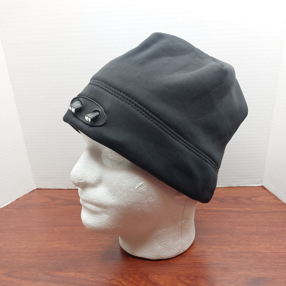 PowerCap Lighted Headlight Beanie Hat Cap Headlamp Beanie