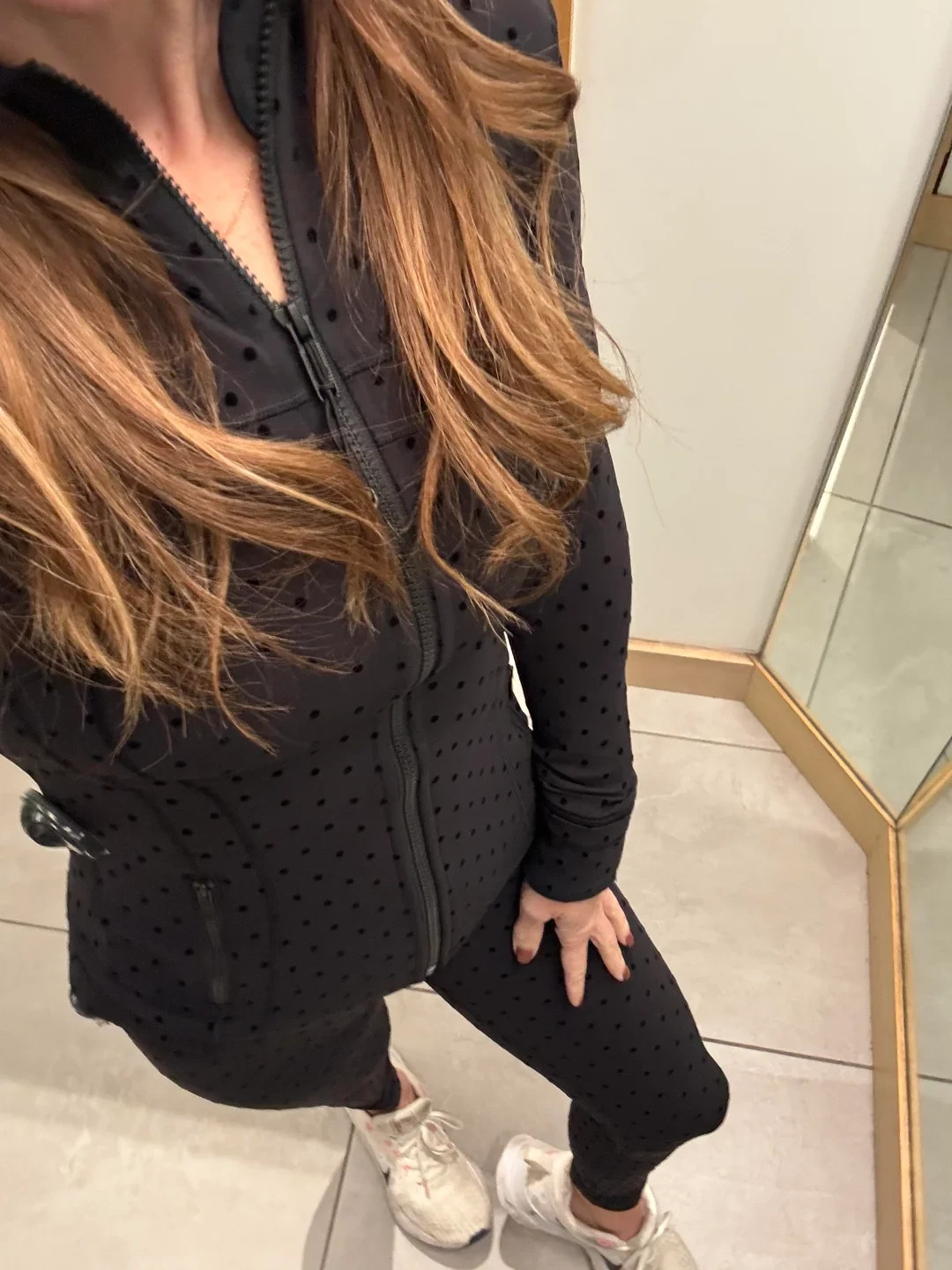 LULULEMON ALIGN HR PANT 25"~0~2~4~6~8~10~12~14~POLKA DOT FLOCKED~NWT