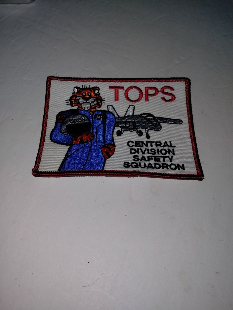 TOPS Exxon Central Division Safety Squadron Ace Patch New