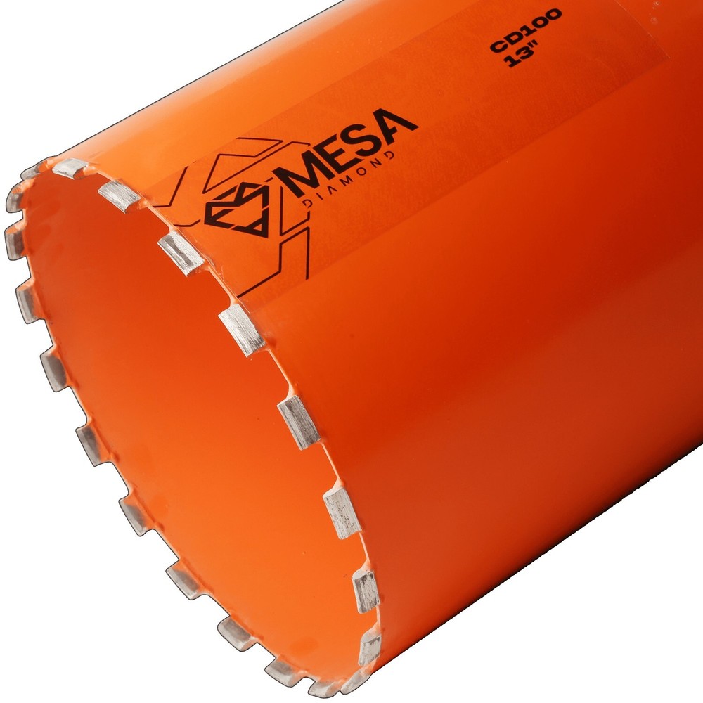 13'' Core Drill Bit for Concrete Hole Saw, 18 " Length MESA CD100