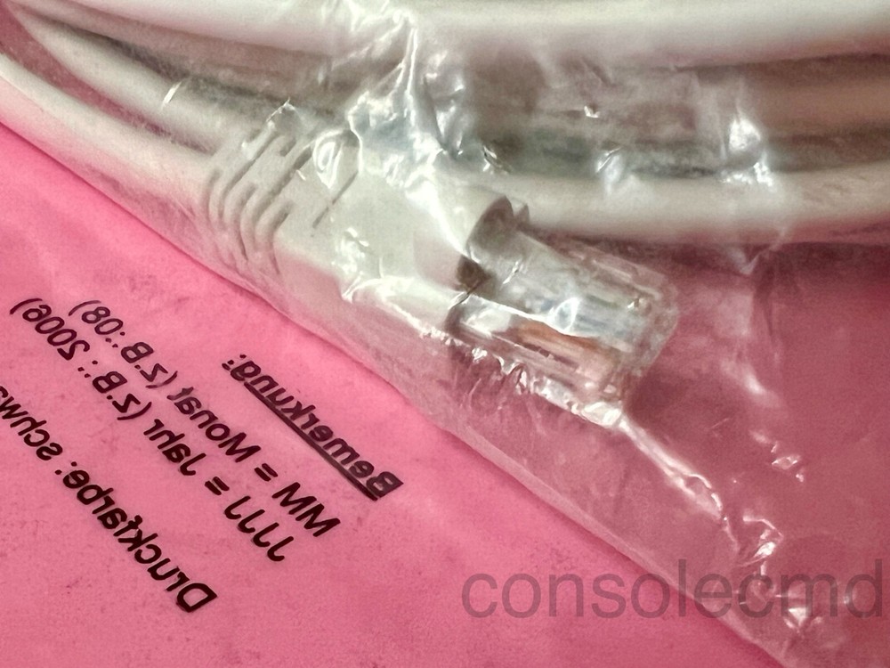 Cat5e UTP Ethernet Network Stranded 24AWG Patch Cable, RJ45, 100ft (30.5m),White