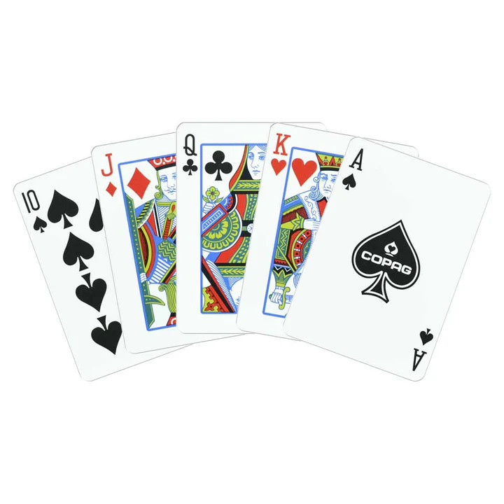 Copag Neoteric Standard Index Green/Red Poker Size 2 Deck Setup