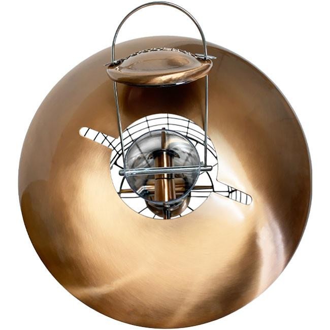 Woodlink Squirrel-Resistant Brushed Copper Seed Tube Feeder