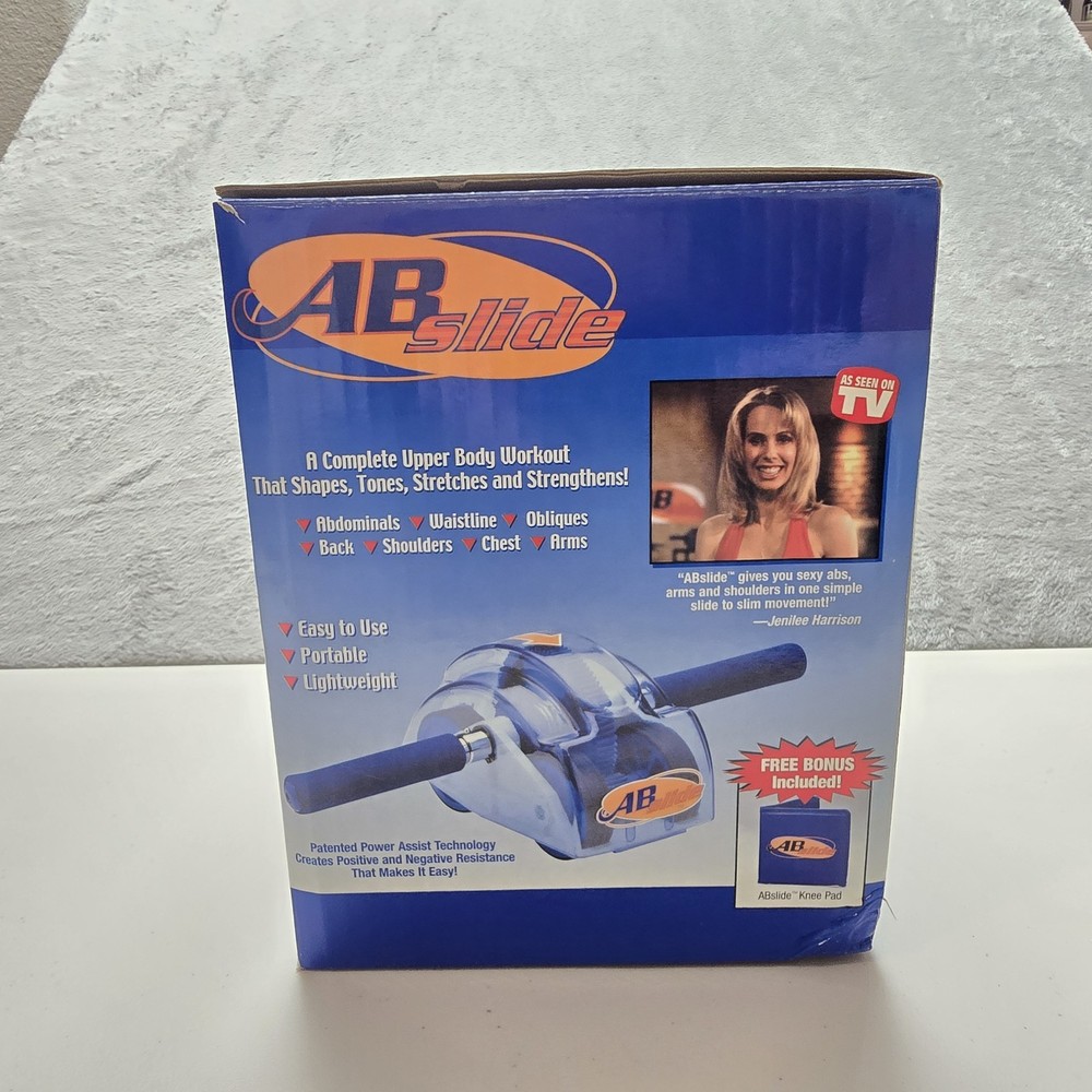 Original AB Slide Abdominal Roller Exercise Wheel Core Exerciser Knee Pad