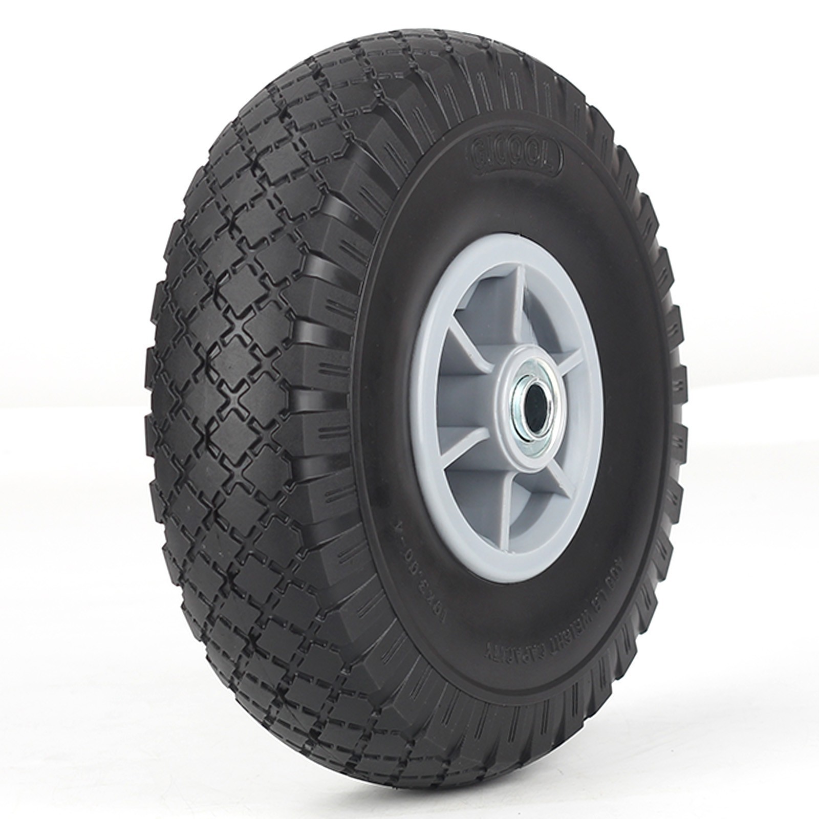 2 Pack 10 x 3.00-4 Flat Free Tire & Wheel for Cosco Hand Trucks Trolley Carts