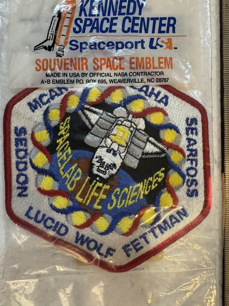 Vintage NASA Space Shuttle Patch - STS-58 Sealed Unopened