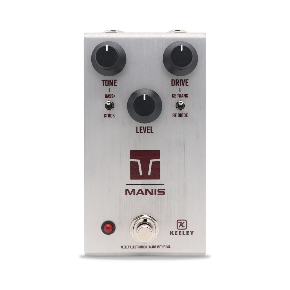 Keeley Electronics Manis Transparent Overdrive Guitar Effect Pedal