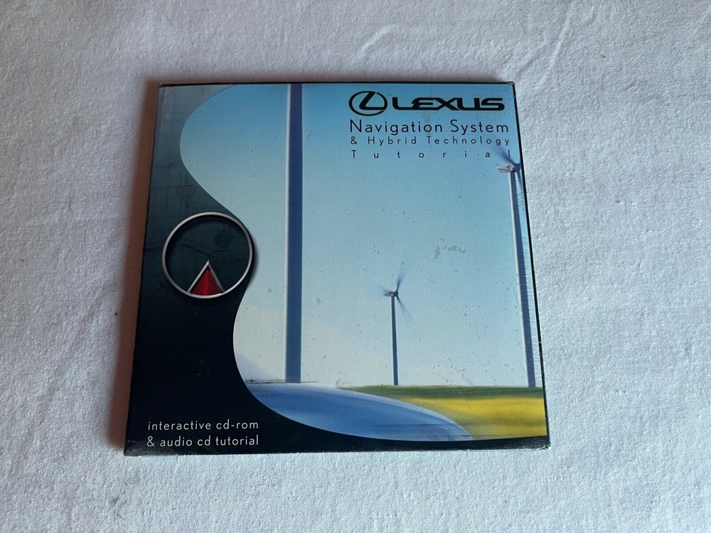 NEW Lexus NAVIGATION SYSTEM & HYBRID TECHNOLOGY CD 1&2 MDC00242-NAVCD-2007 OEM