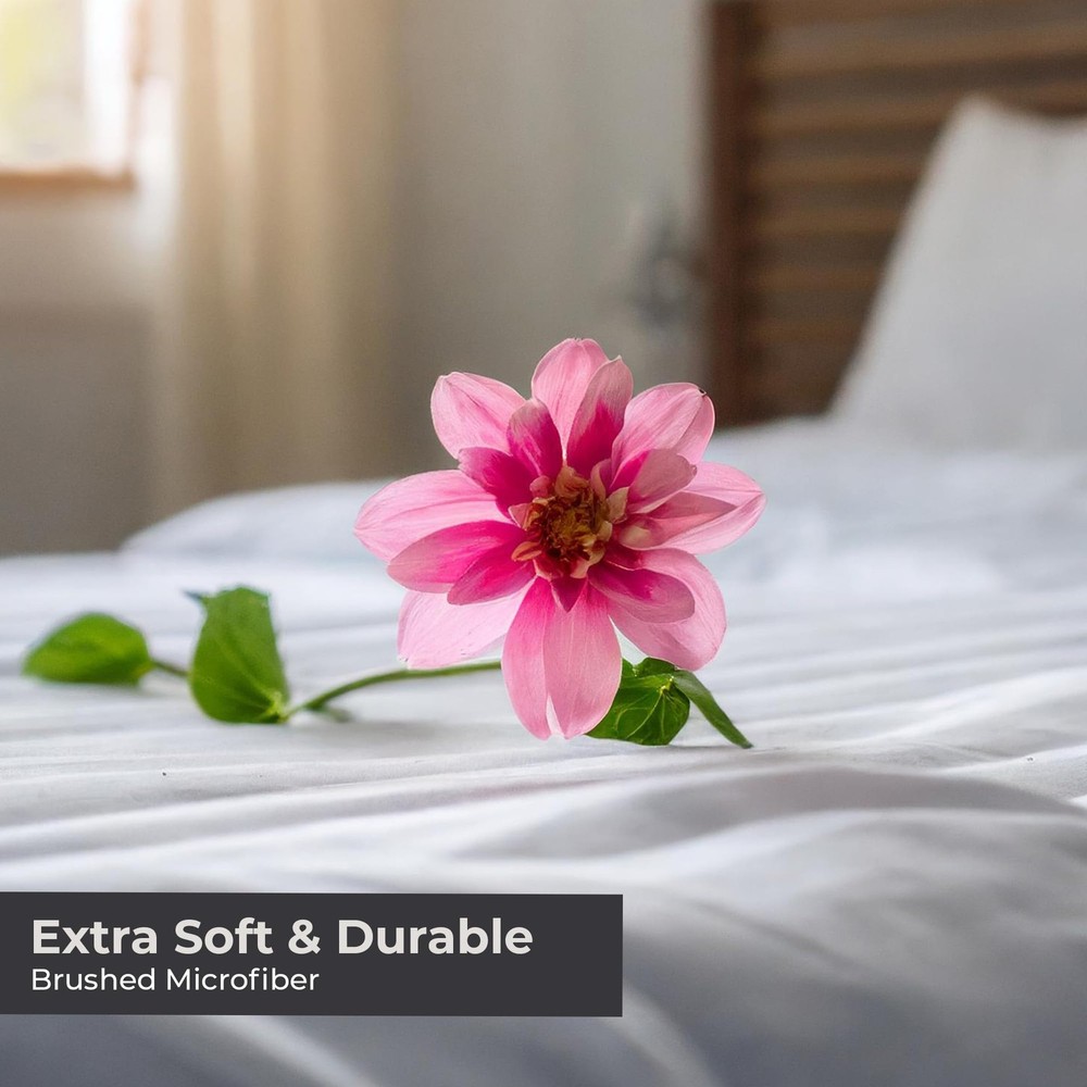 Queen Size Bed Sheets - 3 Piece - NO Flat Sheet Included - Queen Sheet Set - ...