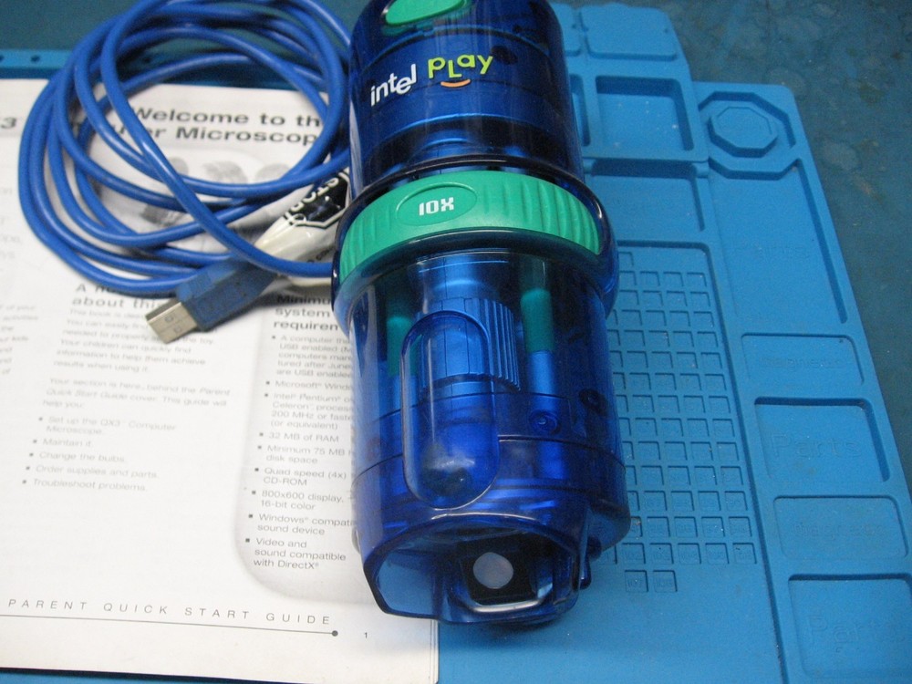 Intel Play QX3 Computer Microscope - No Base