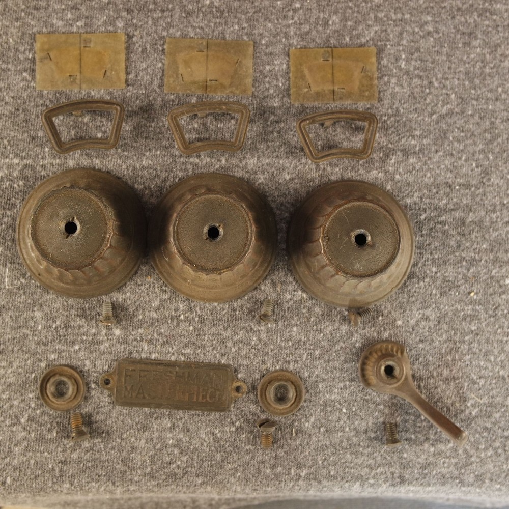 1925 Freshman Masterpiece Knobs & Tuning View Windows Battery Set Repair