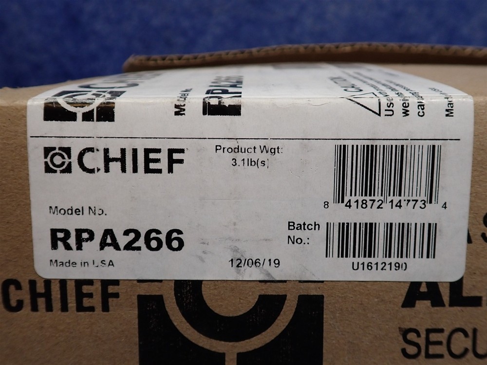 Chief RPA266 Projector Mount with SLB-266 Interface Bracket (G131)