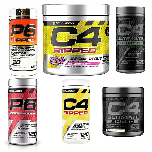 Cellucor C4 Original Pre Workout Powder - 60 Servings Fruit Punch