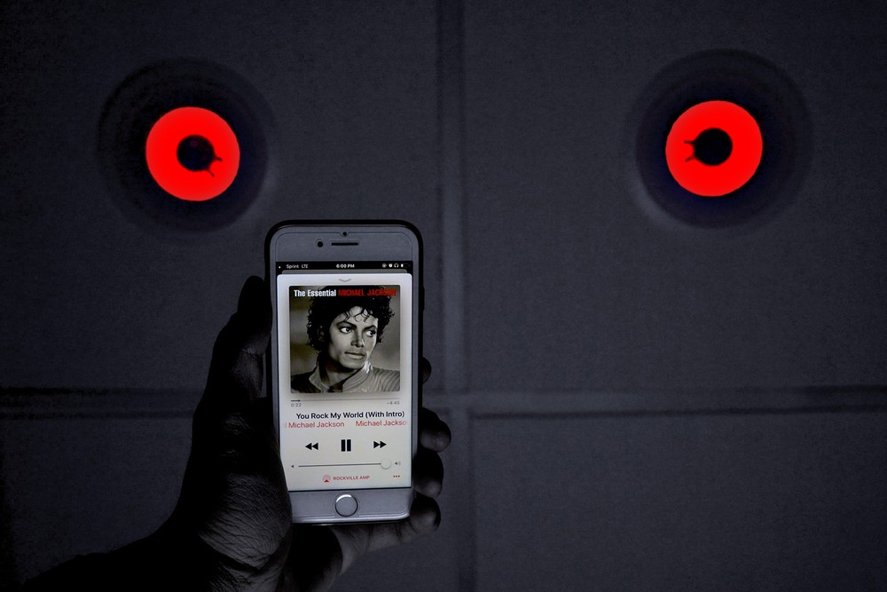 Technical Pro 1500w Home Karaoke Machine System+(4) 6.5" LED Ceiling Speakers