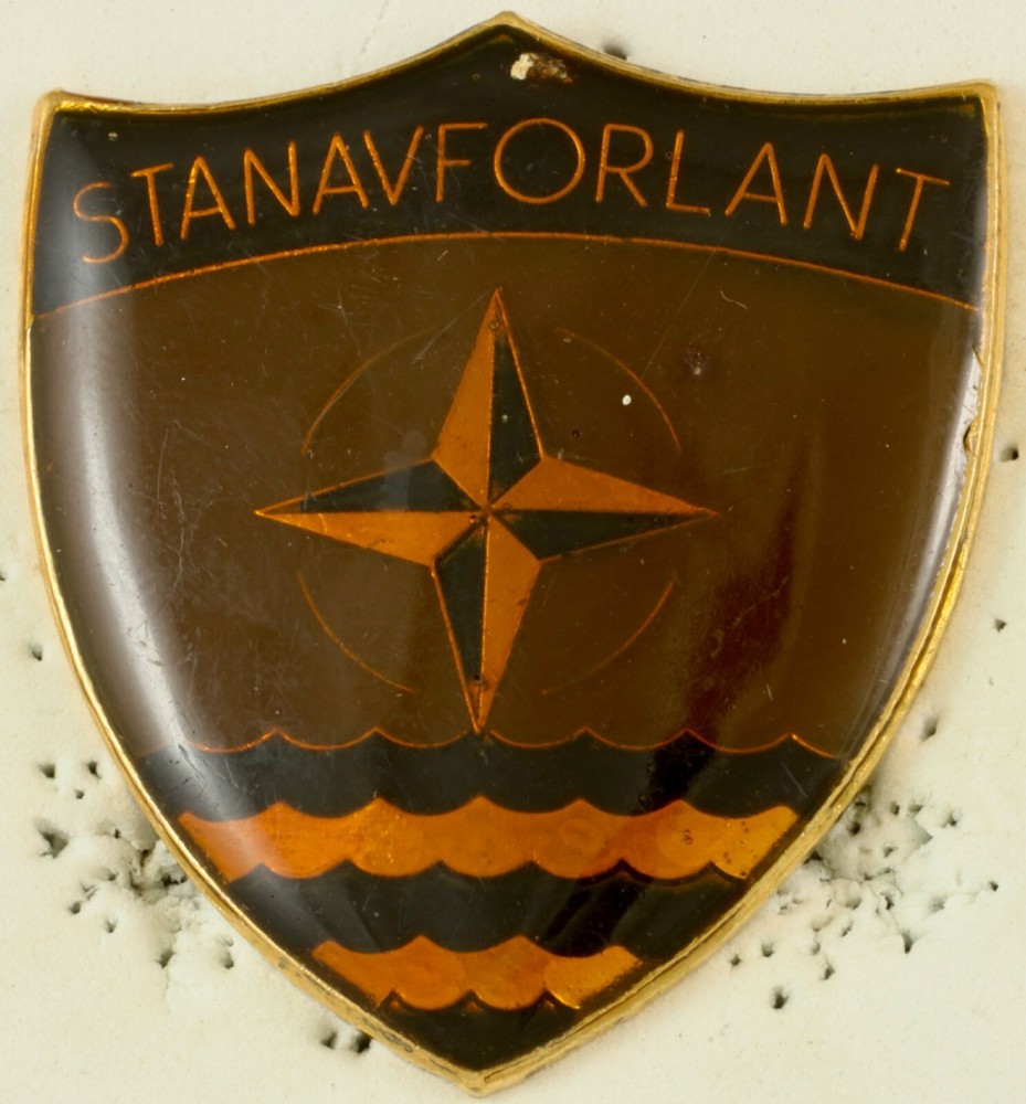 USN Standing Naval Forces Atlantic (NATO) Badge CB (PLC)