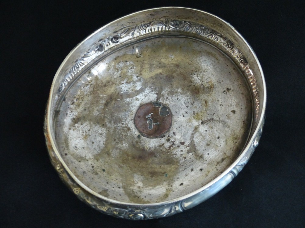 ANTIQUE WALKER & HALL SILVER PLATE TABLE CENTREPIECE / SMALL JARDINIERE