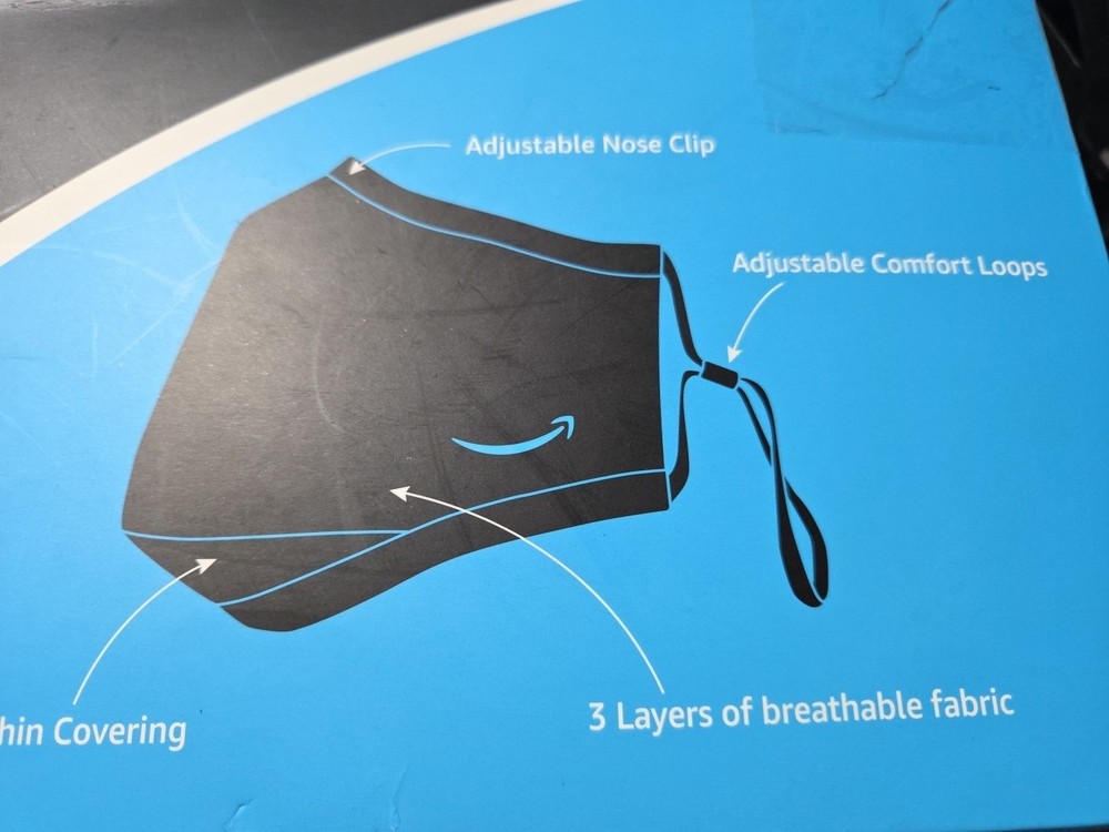 Amazon Washable Reusable Masks – used by Amazon employees