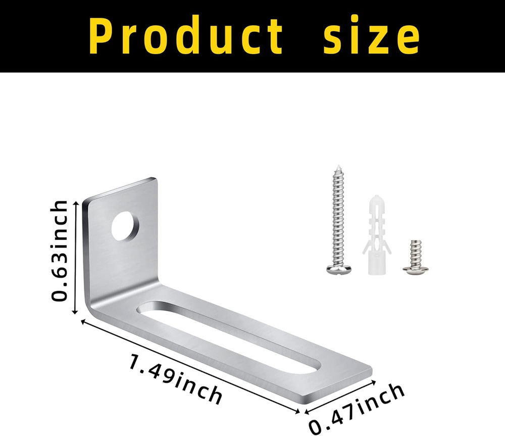 30 Set White Board Mounting Hardware,Whiteboard Hanging Brackets, White Board...