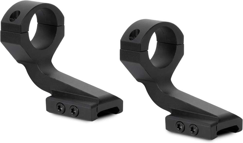 Offset Cantilever Picatinny Scope Rings | 1 Inch Diameter