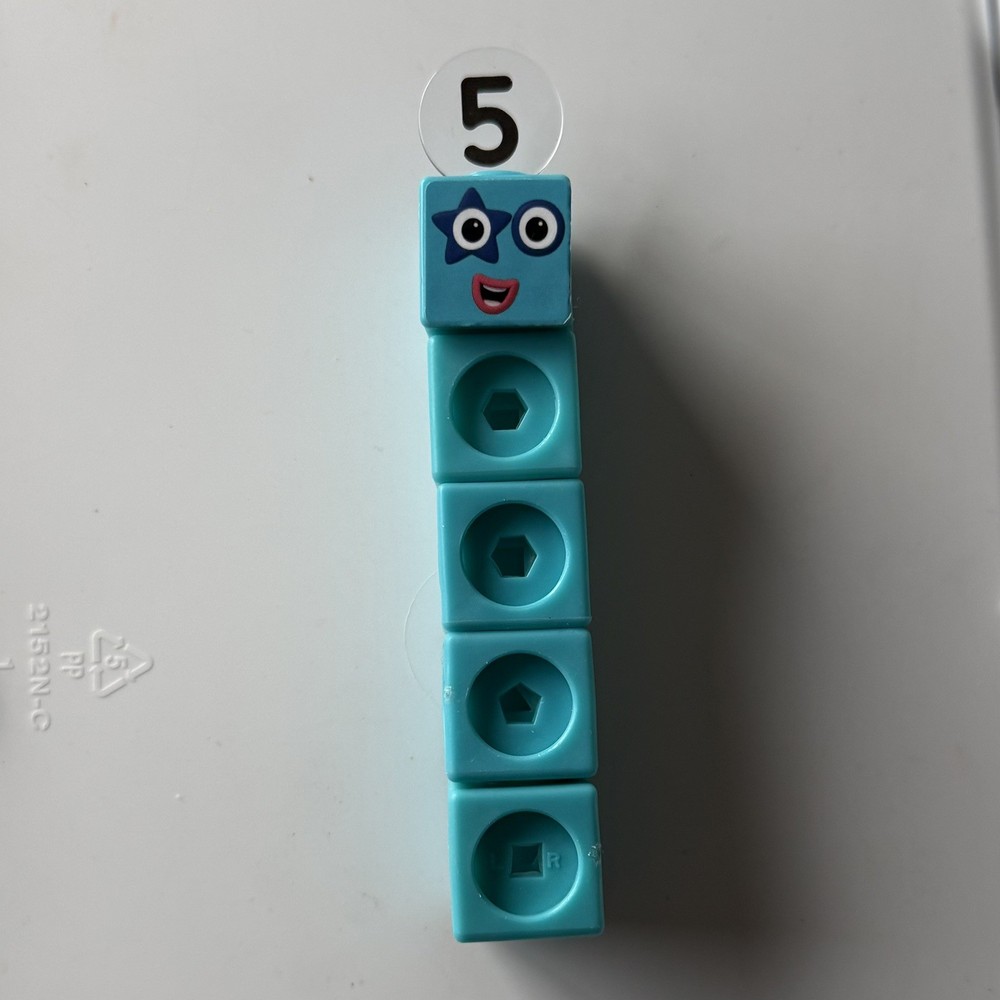 Mathlink Cubes Numberblocks Activity Math Games Number Block 5 Only