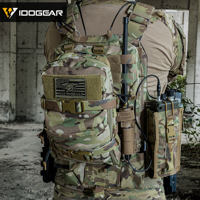 IDOGEAR Hydration Pack Hydration Backpack Assault Mini Bag Molle Pouch Paintball
