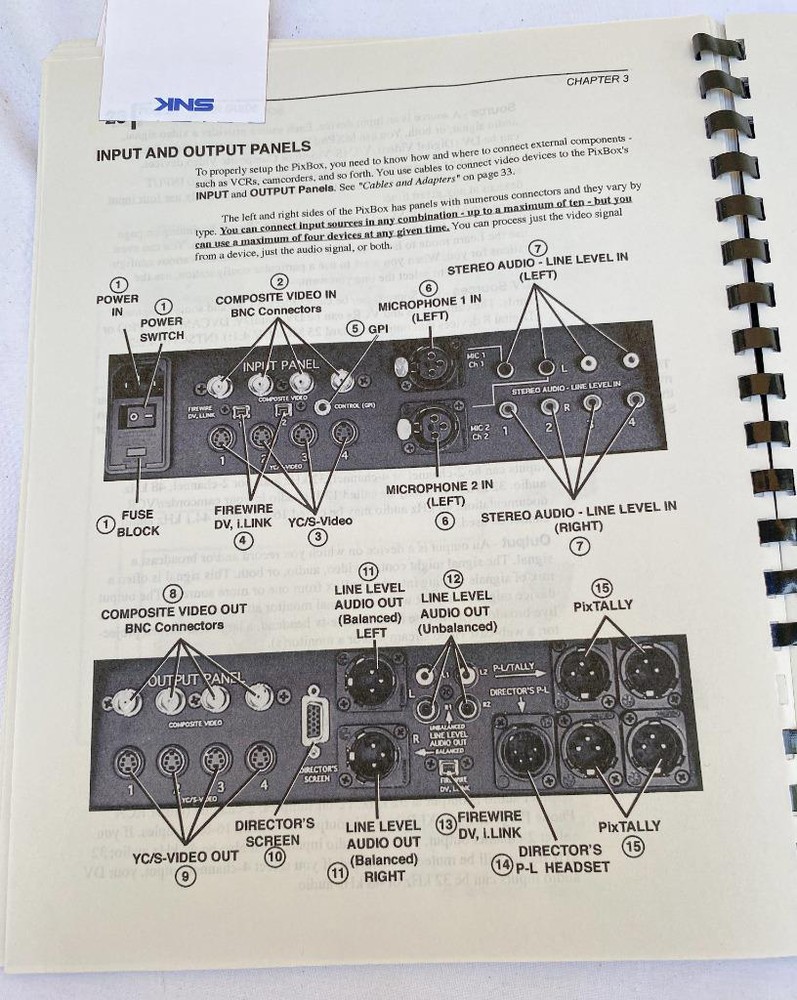 Creation Technologies PIXBOX Portable Videonics Plug & Play Live TV Editor