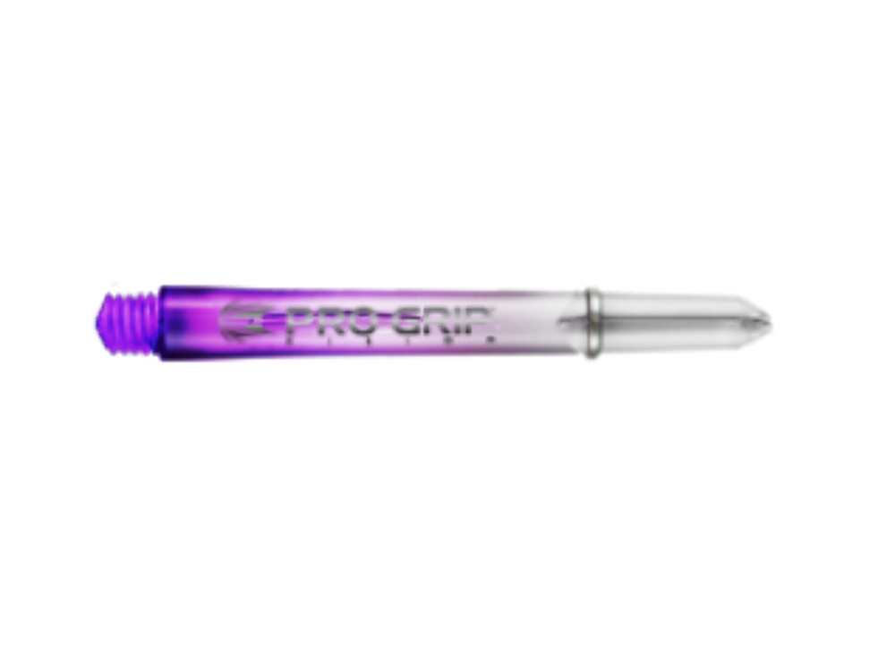 Target Pro Grip Vision Shafts - Clear Purple Medium
