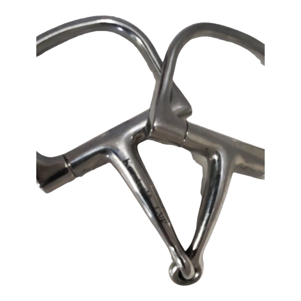 KORSTEEL 4 3/4” Snaffle Bit - Stainless