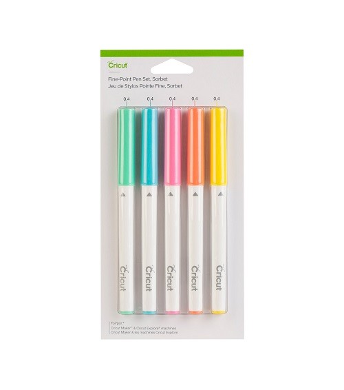 Cricut Fine Point Pen Set, Sorbet