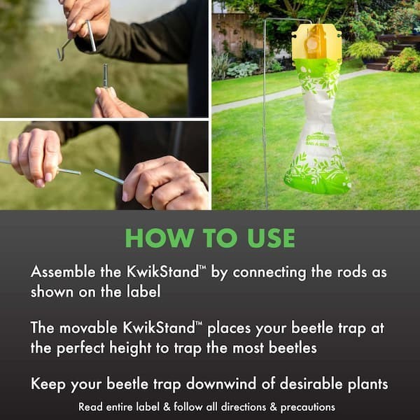 Bag-A-Bug Kwik Stand for Japanese Beetle Trap