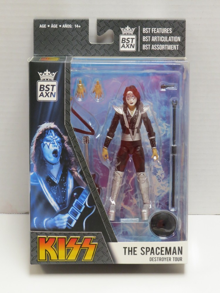 KISS ACE FREHLEY BST AXN ACTION FIGURE SEALED DESTROYER TOUR 2020
