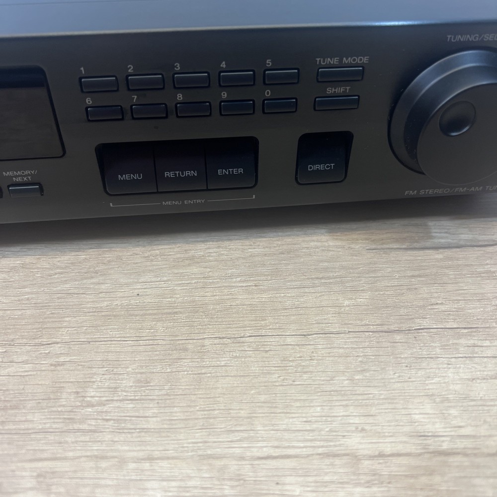 Sony ST-S261 FM tuner Black