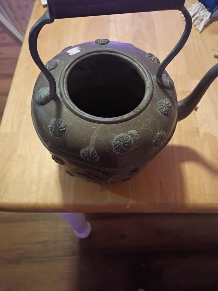 Antique Copper Teapot Tea Pot