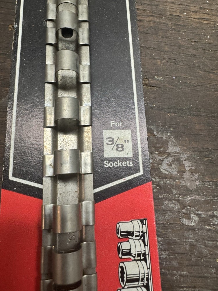 Sears Socket Carry Rack (2) For 1/2 And 3/8