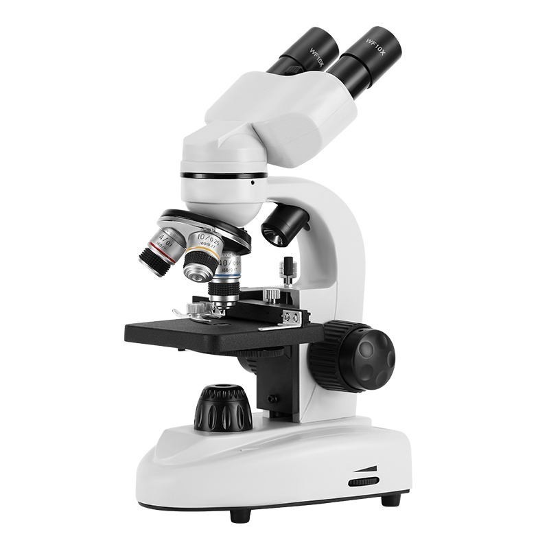 Professional binocular video LCD display digital microscope with electronic eyep