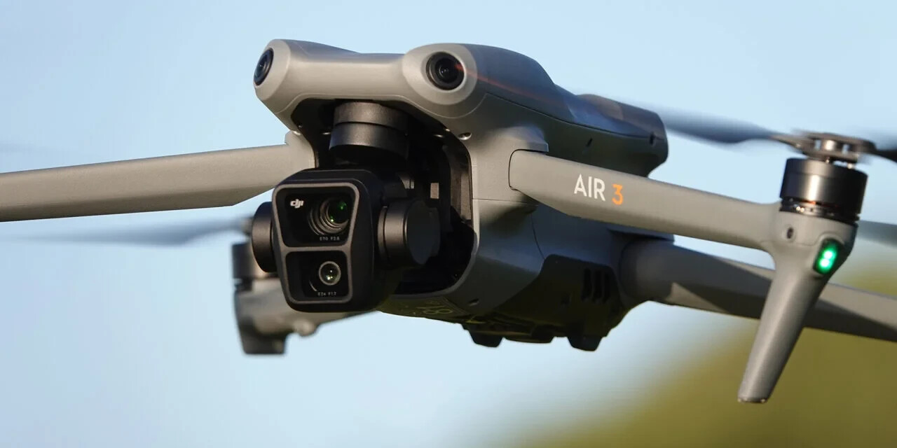 DJI Air 3 ONLY with Dual Primary Cameras Drone ONLY for Lost / Crashed Aircraft