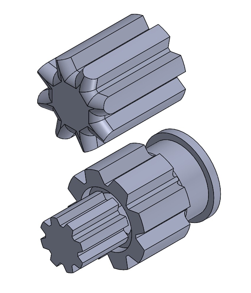 Uniden BC780XLT Radio Control Knobs Kit - Black