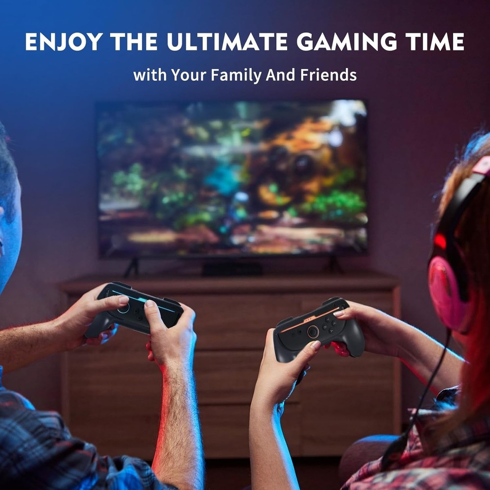 Grip kit for Nintendo Switch 2 (2025) & Nintendo Switch & Switch 2pack