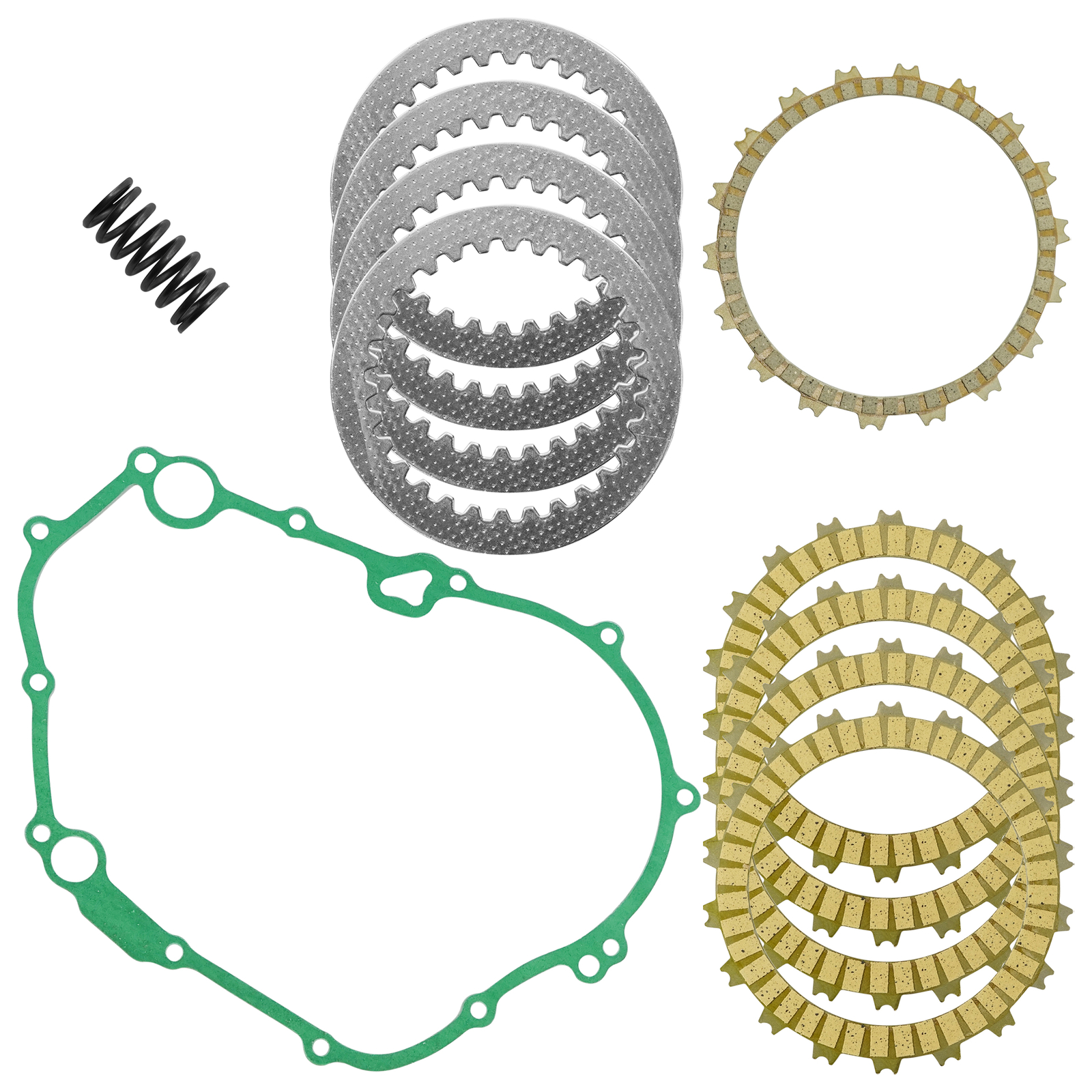 Clutch Friction w/ Steel Plates Springs Gasket Kit for Honda CRF250L 2013 - 2020