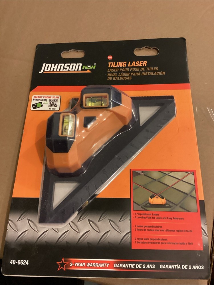 Johnson Level & Tool 40-6624 Tiling Laser Sealed
