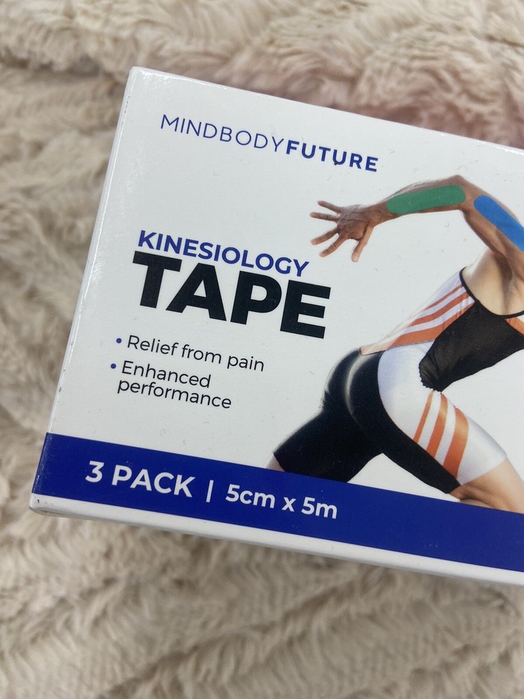 Kinesiology Tape 3pk 5cmx5m