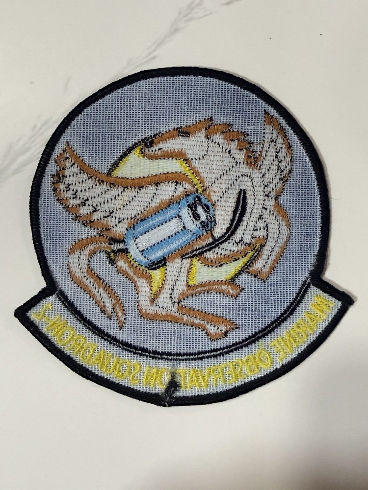 Original USMC Marine Observation Squadron 2 (VMO-2) “The Angry Two” Patch