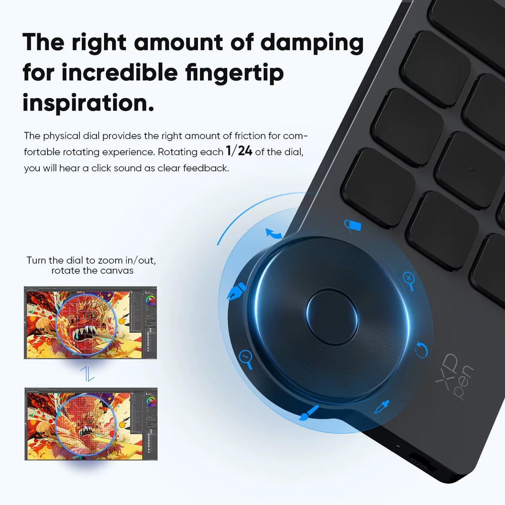 Wireless Shortcut Remote Express Key Bluetooth 5.0 Customizable Shortcut Keys fo