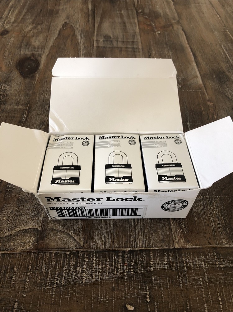 Master Lock Different Keyed Padlocks Set Of 6