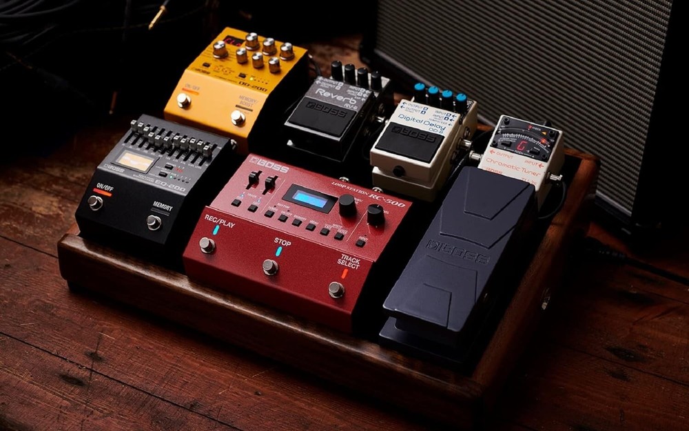 BOSS RC-500 LOOP STATION Guitar Effect Pedals 2-track looper Reverse LOOP FX