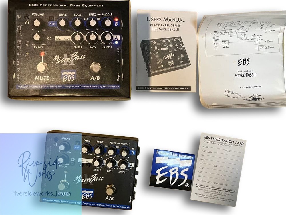 EBS MicroBass2 Bass Effects Pedal