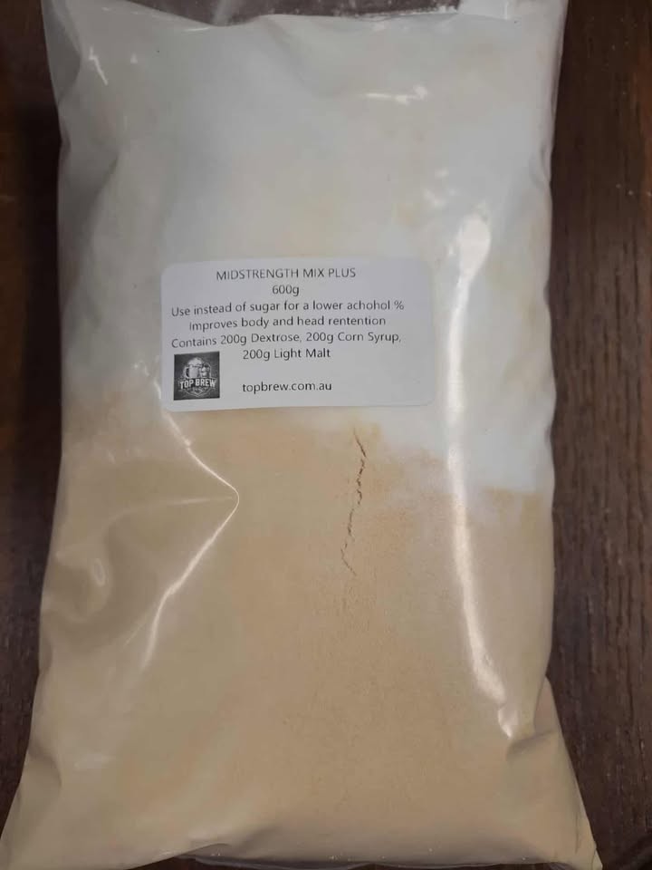 Midstrength Plus 600g TopBrew