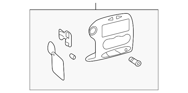 Genuine GM Accessory Bezel 22675069