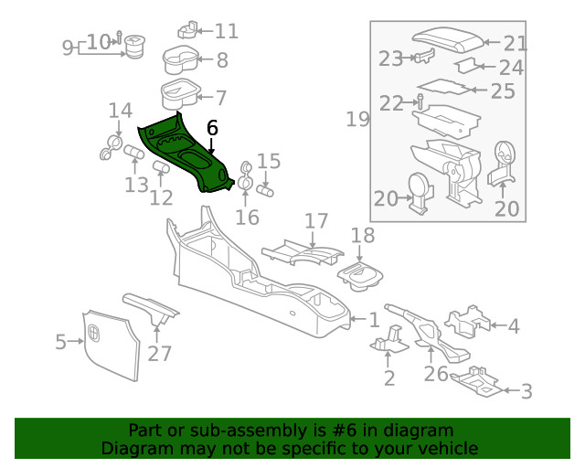 Genuine GM Shift Plate 15212353