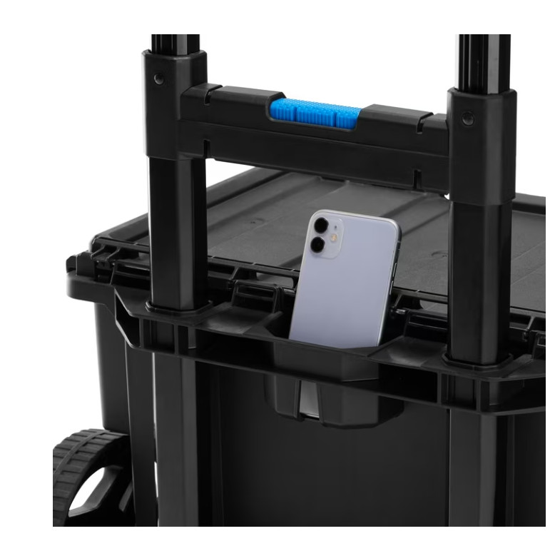 HART Stack System, Mobile Tool Storage and Organization, Black Blue